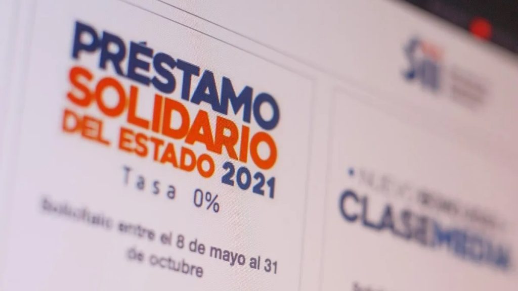 Pago Préstamo Solidario del Estado