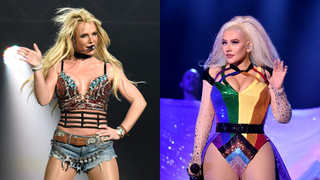britney spears christina aguilera