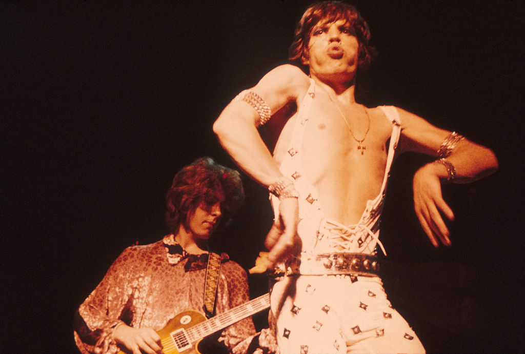 Mick Taylor y Mick Jagger