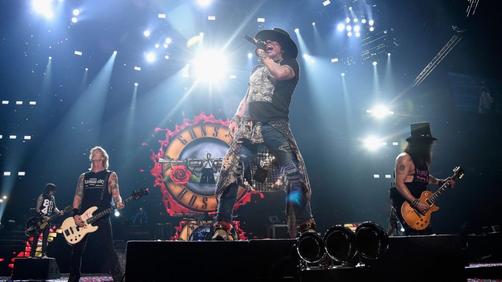 Guns N Roses horarios