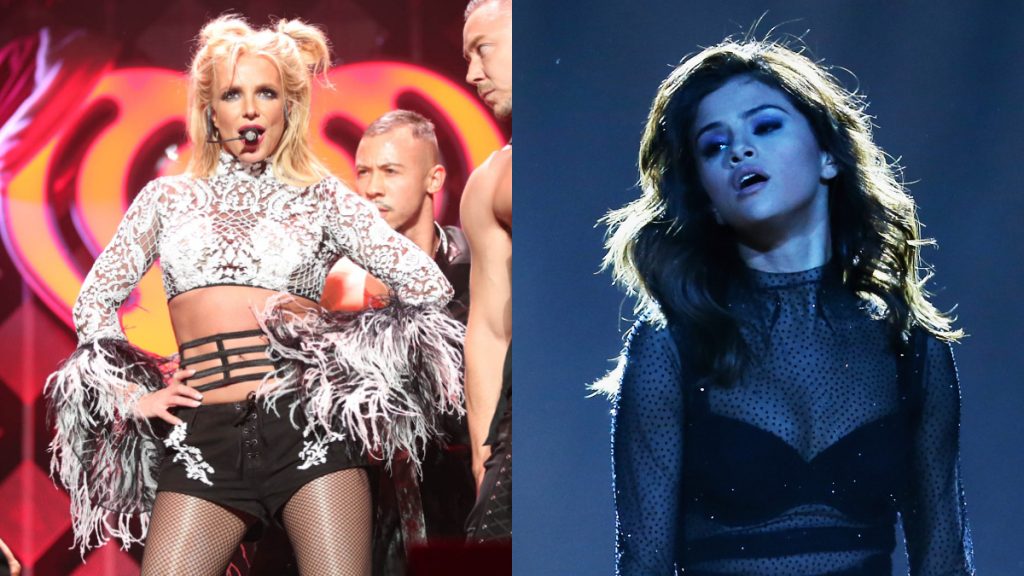 britney spears selena gómez
