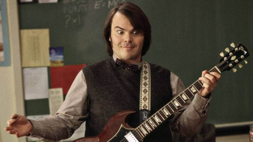 jack black escuela rock