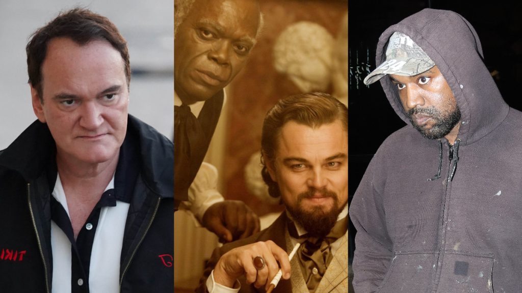 quentin tarantino kanye west