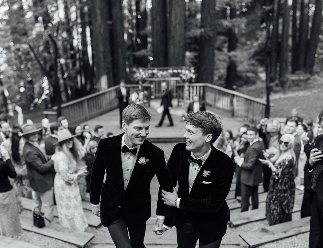 Hunter Doohan y su novio