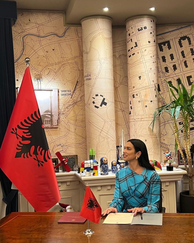 dua lipa albania
