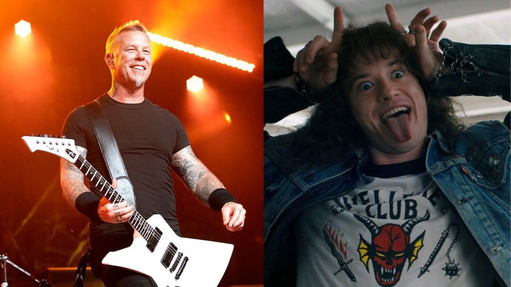 James Hetfield Eddie Munson