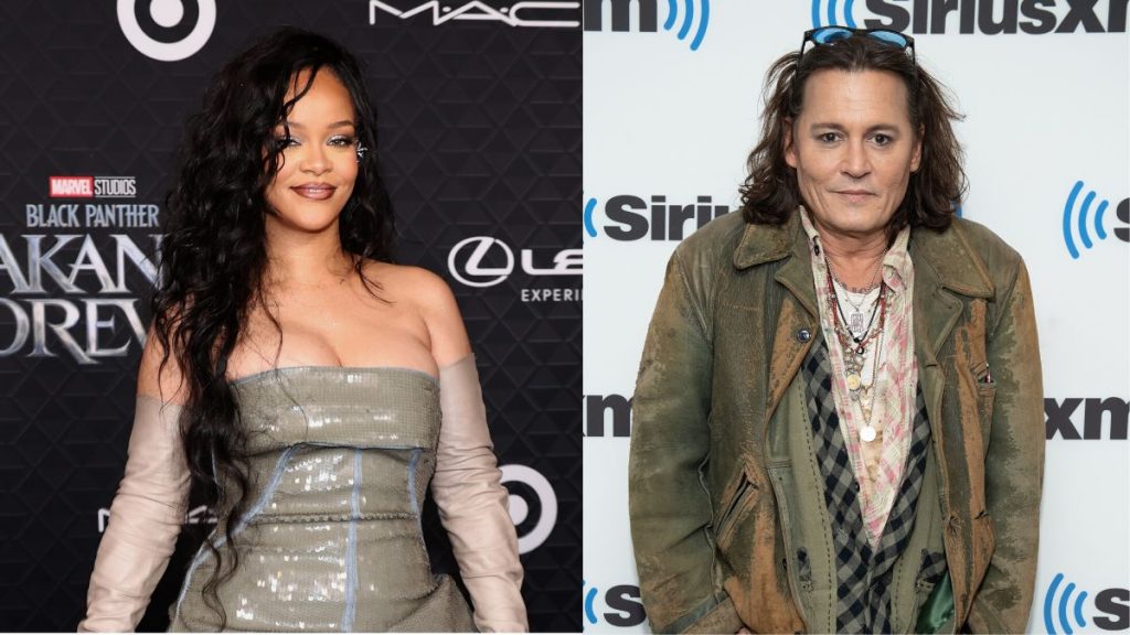 Johnny Depp Rihanna