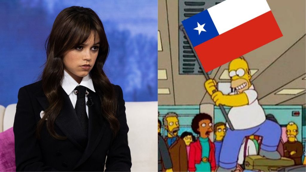 Jenna Ortega palabras chilenas