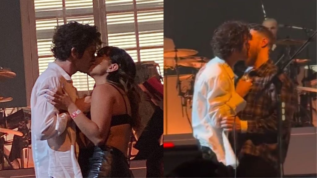 Matty Healy beso