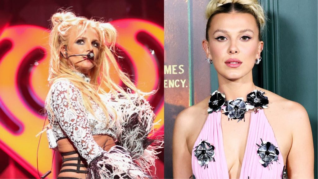 Britney Spears Millie Bobby Brown