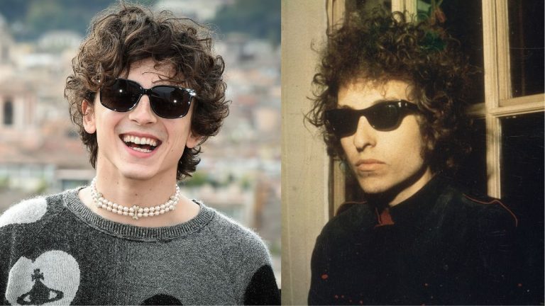 Timothée Chalamet Bob Dylan