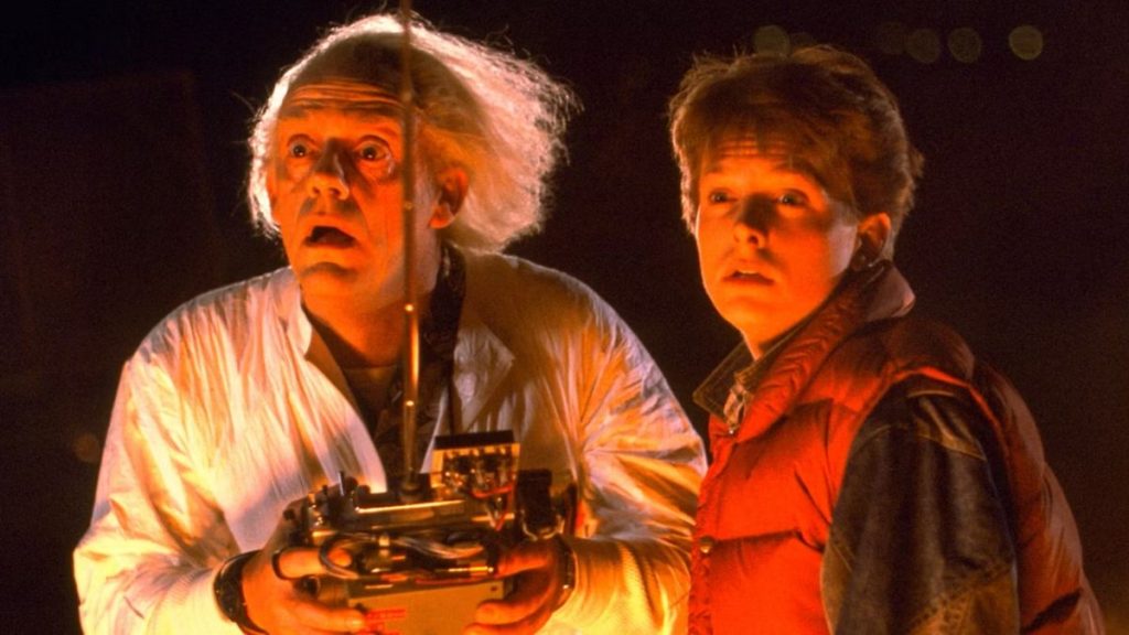 Christopher Lloyd y Michael J Fox