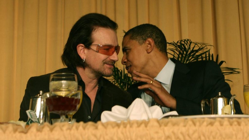 bono barack obama
