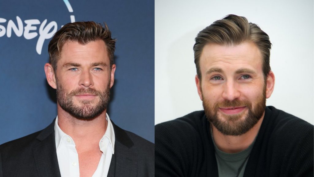 chris evans chris hemsworth