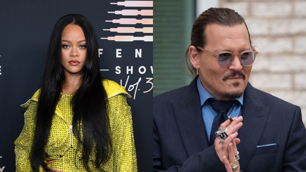 johnny depp rihanna