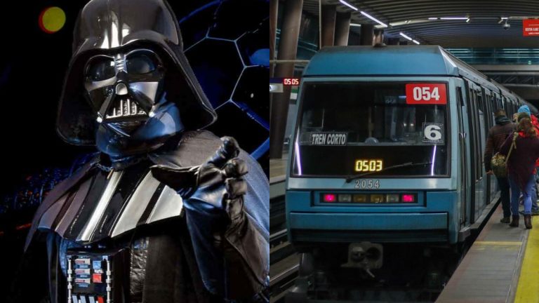 vagones metro darth vader