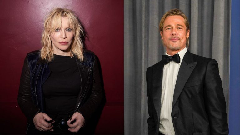 Courtney Love Brad Pitt