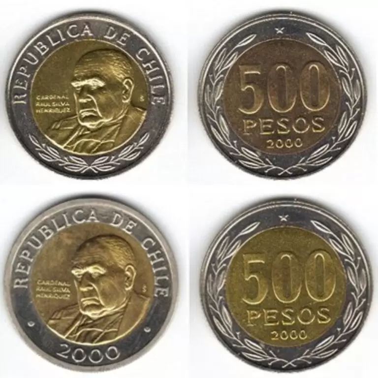 moneda de 500 pesos