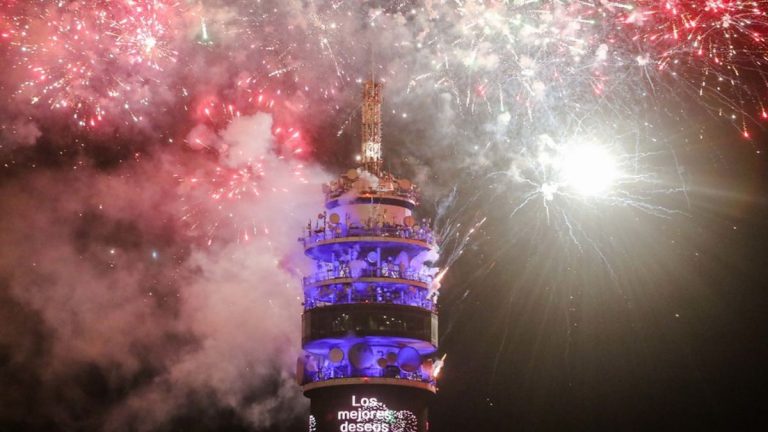Torre Entel año nuevo