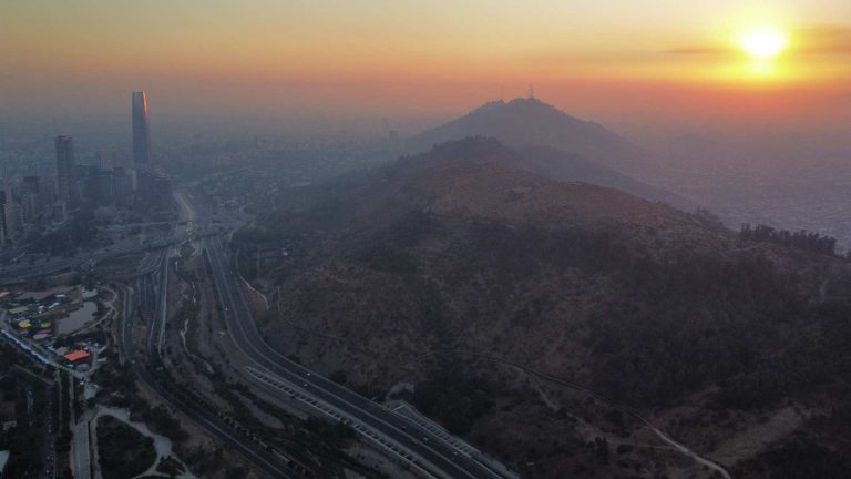 humo en santiago