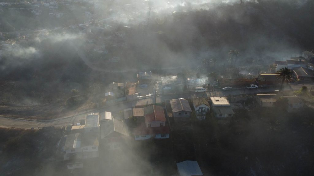 incendio en viña del mar