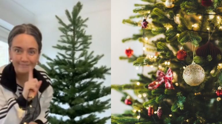 luces árbol de navidad