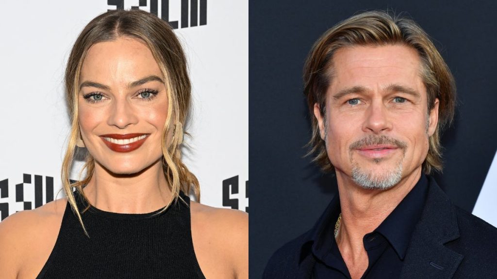 margot robbie brad pitt