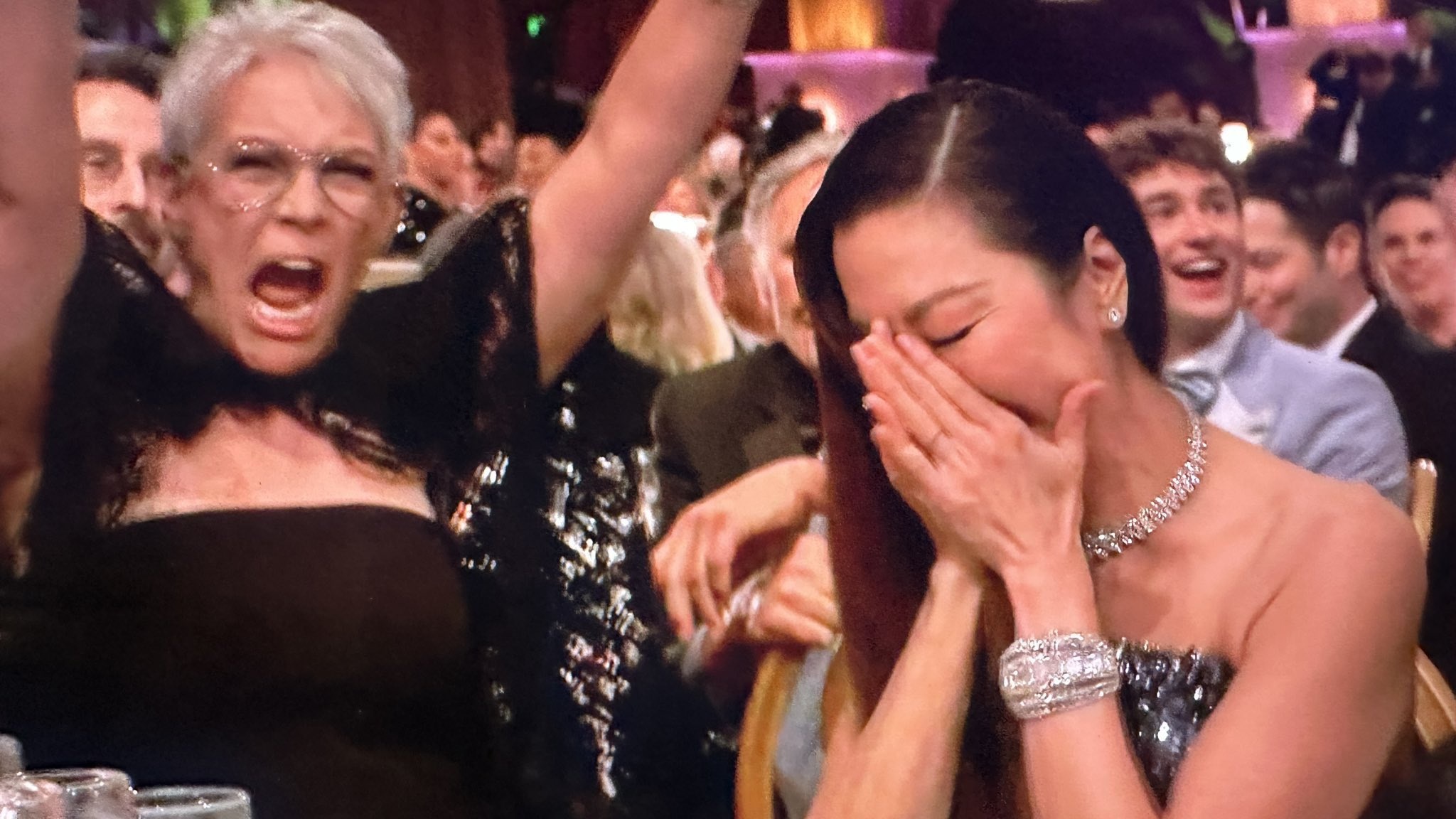 Jamie Lee Curtis y Michelle Yeoh