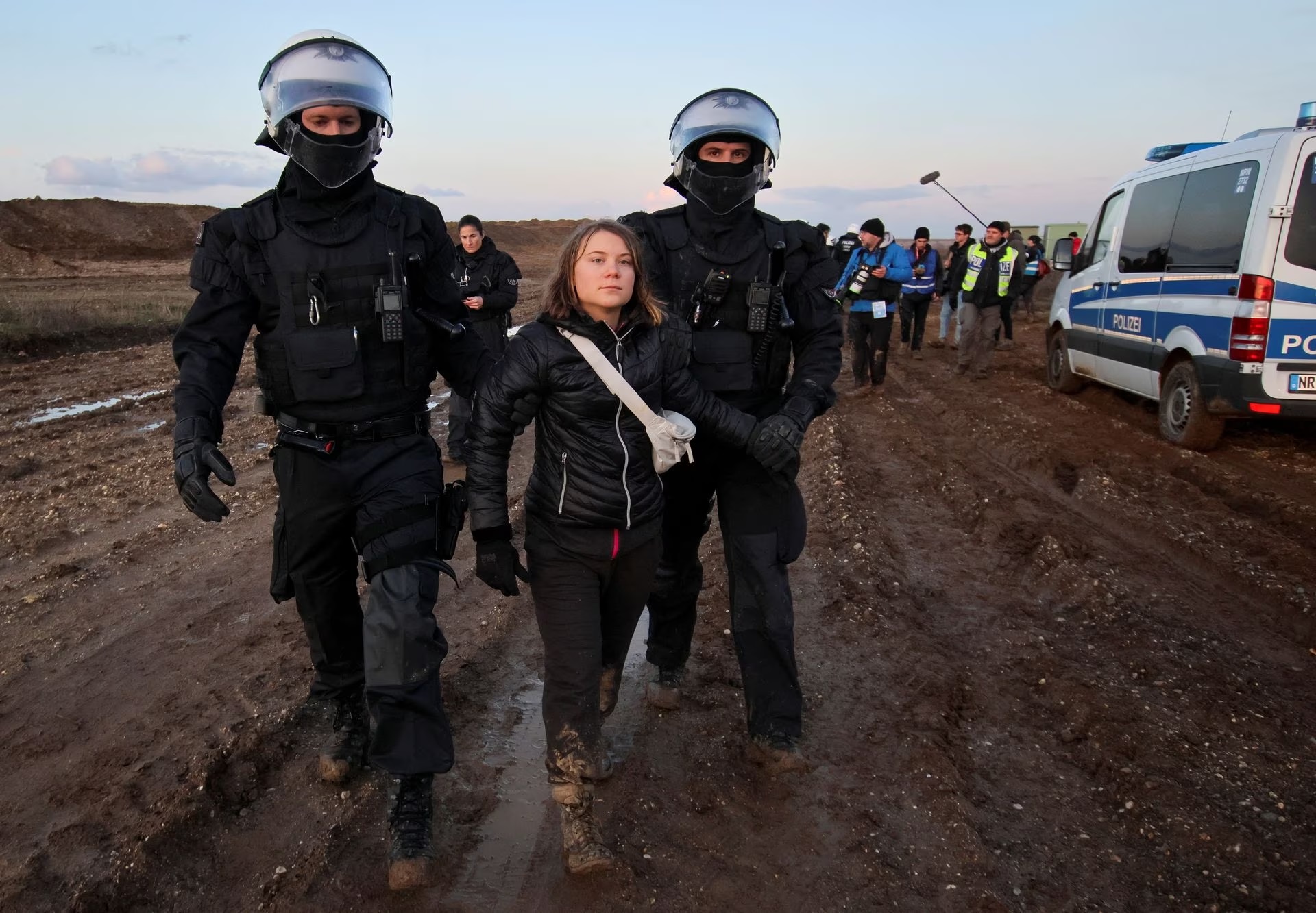 Greta Thunberg detenida