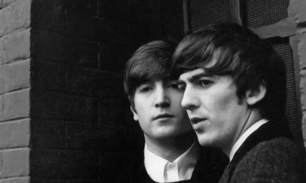 John Lenon y George Harrison