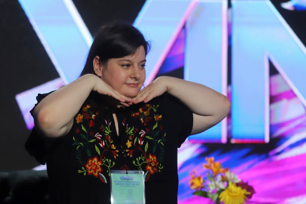 Festival Viña del Mar Laila Roth