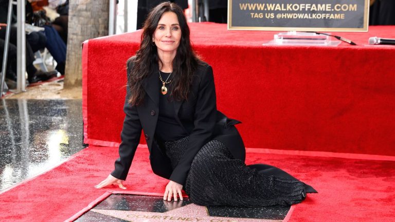 courteney cox estrella friends