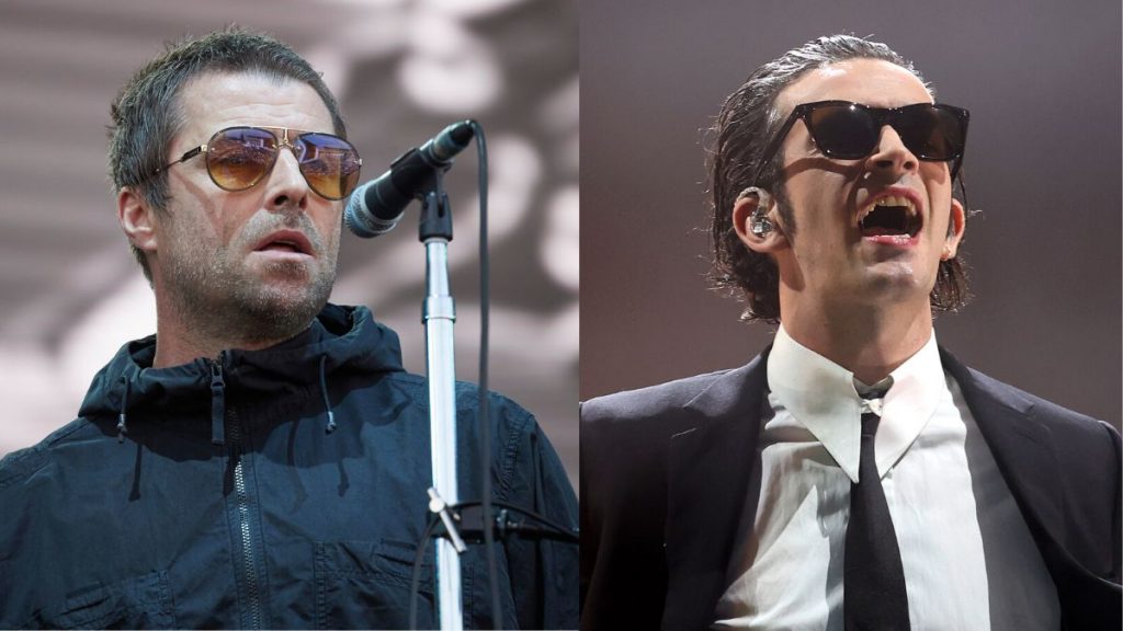 Liam Gallagher Matty Healy