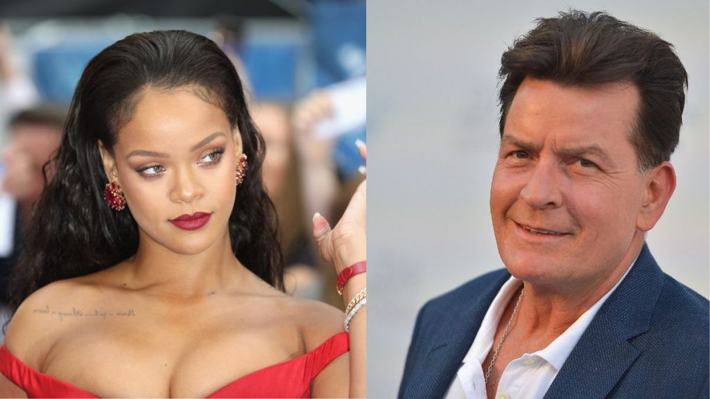 Rihanna y Charlie Sheen