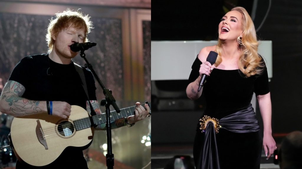 Ed Sheeran y Adele