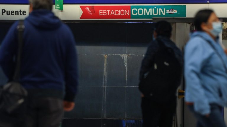 Metro de Santiago Línea 4 problemas web