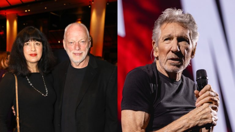Polly Samson, David Gilmour, Roger Waters