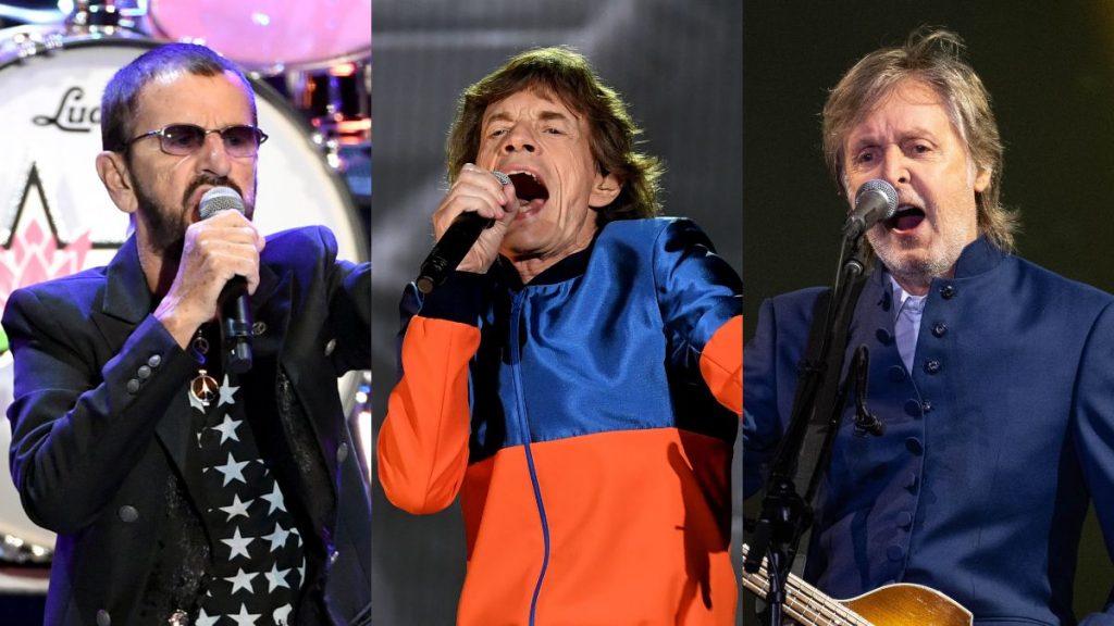 Roling Stones Paul McCartney