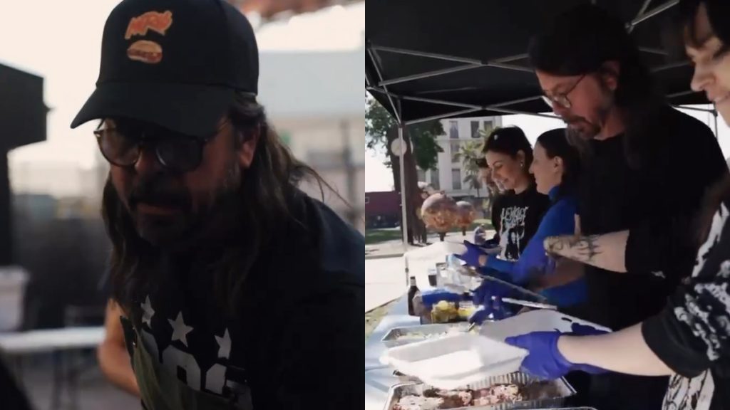 Dave Grohl asado