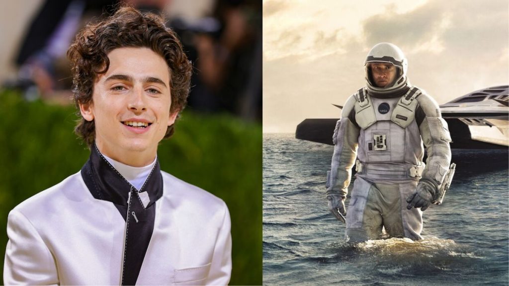 Timothée Chalamet Interstellar