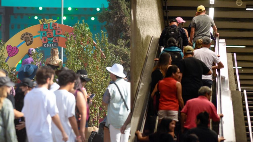 Lollapalooza Chile Metro
