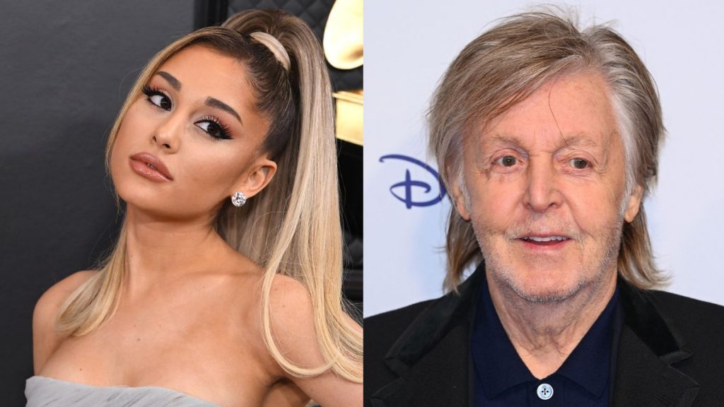 Ariana Grande Paul McCartney