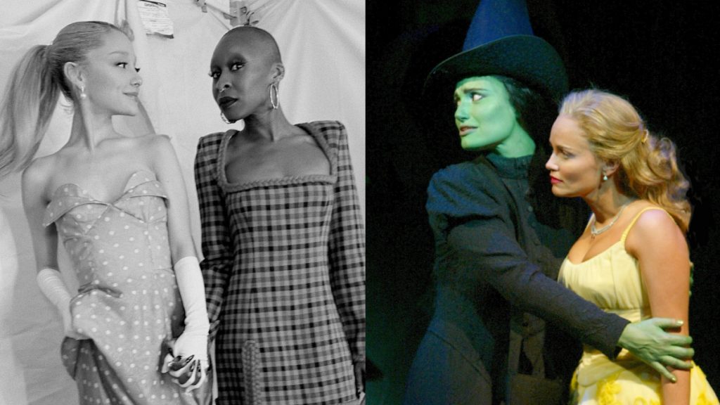Ariana Grande y Cynthia Erivo en Wicked