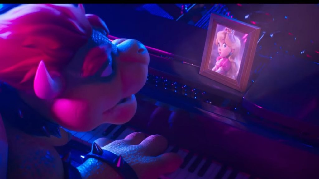 Bowser Peaches Super Mario Bros Jack Black