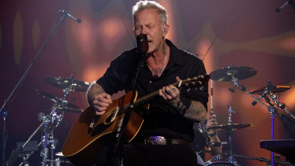 Metallica James Hetfield Rock está muerto