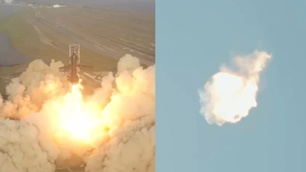 Cohete SpaceX explota a 4 minutos del despegue