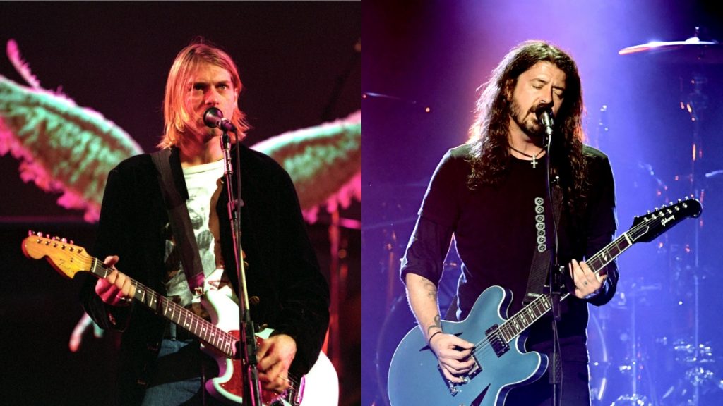 Dave Grohl Kurt Cobain