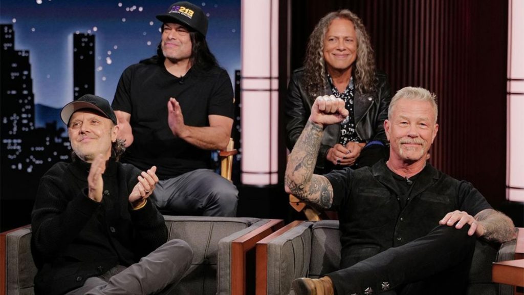 MEtallica la boyband más tierna Jimmy Kimmel