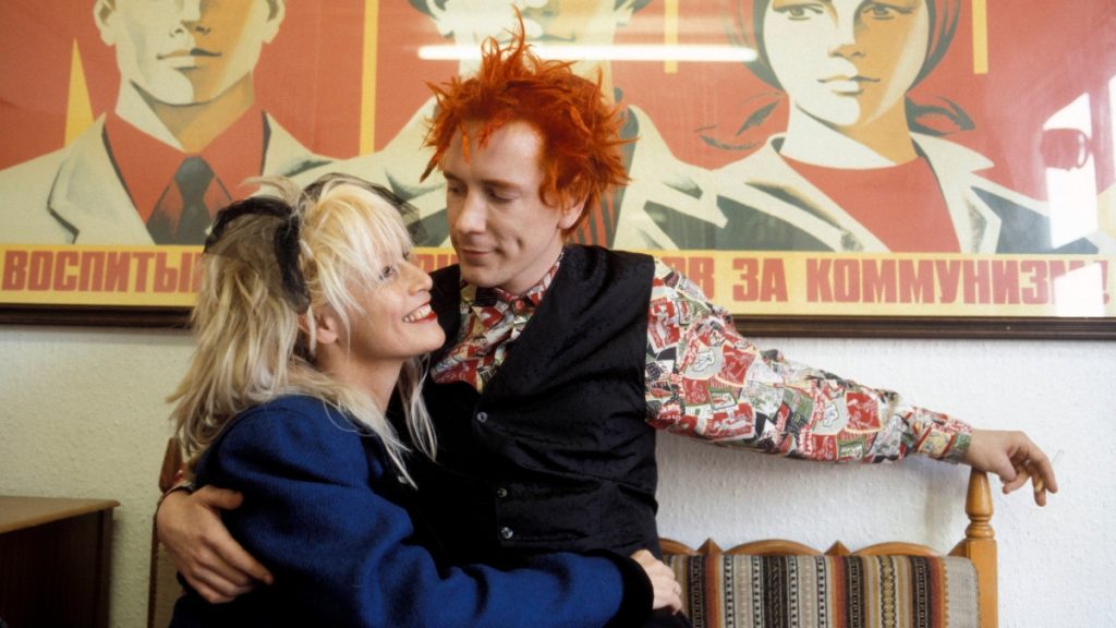 Nora Forster y John Lydon