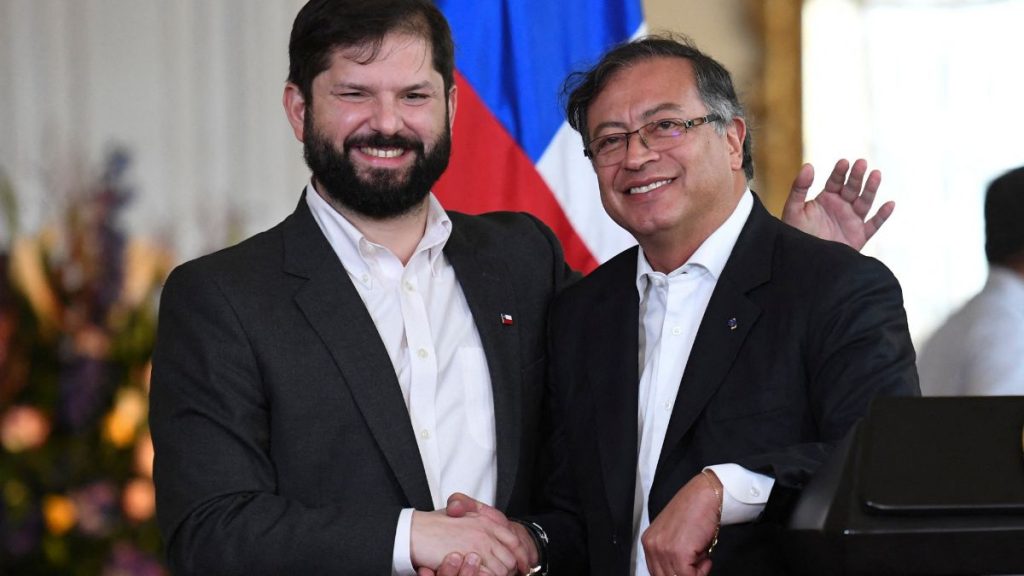 Gabriel Boric Gustavo Petro